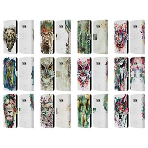 OFFICIAL RIZA PEKER ANIMALS LEATHER BOOK WALLET CASE COVER FOR HTC PHONES 1 - Picture 1 of 6