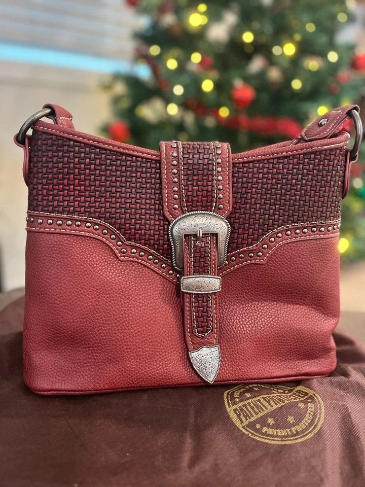 Montana West Colección Recortada/Hebilla Transporte Oculto Foto 1 de 3