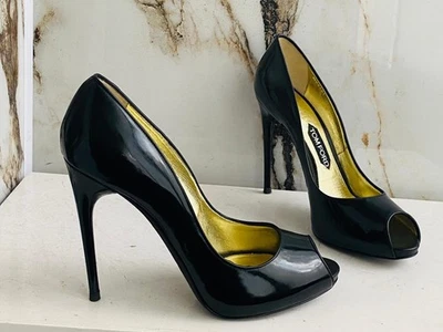 Tom Ford Women Shoes Patent Leather High Heels Women Shoes Made In Italy Size 41 - Image 1 of 4