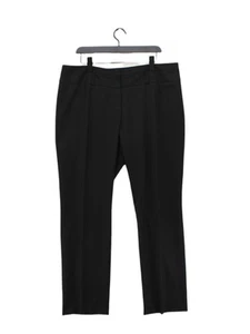 Monsoon Women's Suit Trousers UK 18 Black Wool with Polyester Dress Pants - Picture 1 of 5