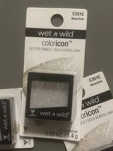 (Lot of 6) WET N WILD Color Icon Glitter Single - C351C Bleached - Picture 1 of 2