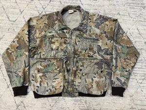Vintage Woolrich Hunting Jacket Advantage Camo Jacket Mens XL W/ Seat Cushion - Picture 1 of 17