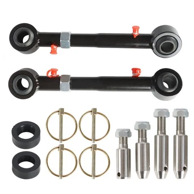 Elevadores de 2,5-6" barra estabilizadora delantera eslabones desconexiones aptos para Jeep Wrangler JK JKS 07-18 Foto 1 de 4