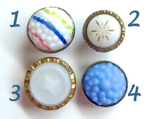 Choice of one: Antique Cheshire Jewel Waistcoat Buttons ~ #14 #23 #24 #28 - Picture 1 of 8