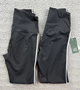 2x Wild Fable Women's Size Large High Rise ButterBliss Leggings with Side Stripe - Picture 1 of 7