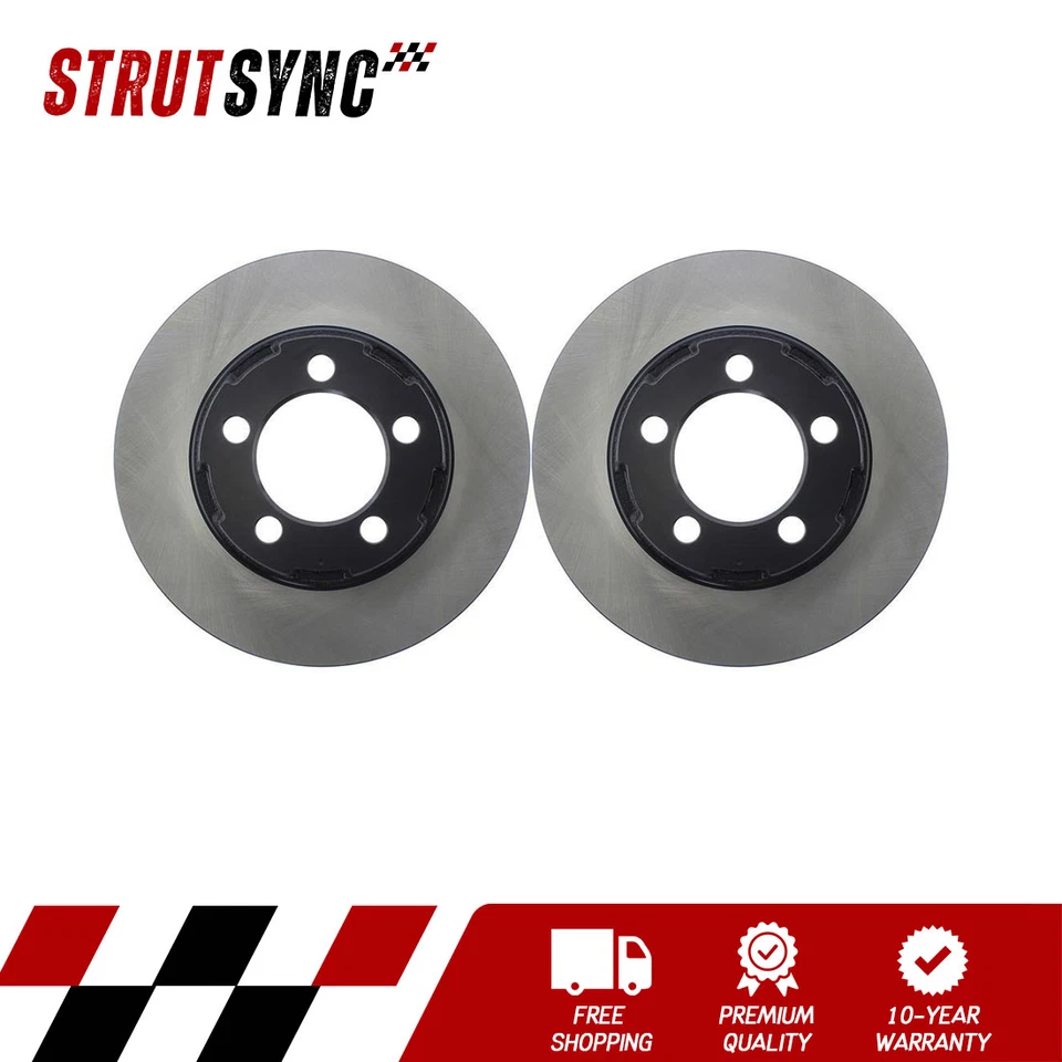 2 rotores de freno delanteros para Ford Mustang 1964 Ford Falcon Mustang 1965 Foto 1 de 3