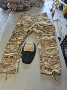 USGI OCP ADVANCED COMBAT PANTS W/ CRYE KNEE PADS MED SHORT - Picture 1 of 7