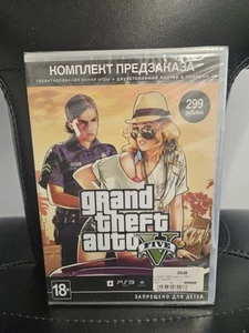Grand Theft Auto 5, Gta5, Ps3 Russian Promo Sealed - Picture 1 of 2