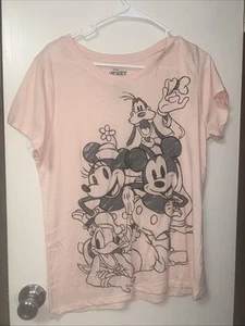 Disney Mickey / Minnie Mouse and Friends Goofy Donald Damen T-Shirt M NEU - Bild 1 von 2