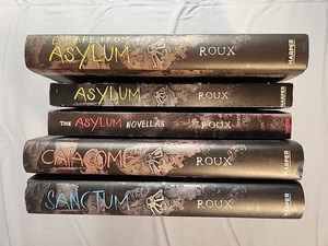 Complete Set Series - Lot of 5 Asylum books by Madeleine Roux YA Horror Sanctum - Picture 1 of 2