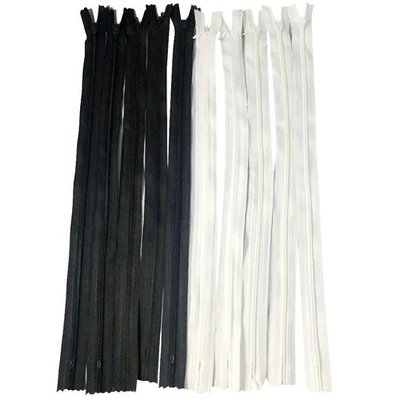 10pcs Nylon Closed Ends Zip Zipper Tools for Tailor Sewing 40cm - Image 1 of 4