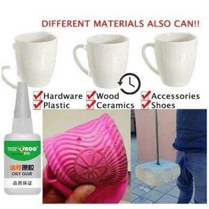 1-5X Soldadura Universal Árbol Rana Pegamento Aceitoso Plástico R Caucho Metal Madera CALIENTE U8O8 - Imagen 1 de 24