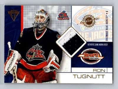 2001-02 Pacific Private Stock Titanium Draft Edition - Ron Tugnutt #31  - Image 1 of 2