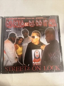 DJ Killa & DJ DoItAll Gangsta Rap Music CD “Streetz On Lock” Black Balled Record - Bild 1 von 17