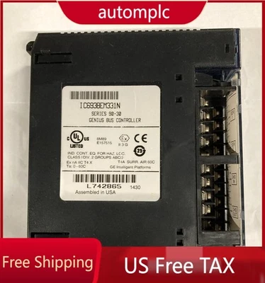 GE Fanuc IC693BEM331N Series 90-30 Genius Bus Controller - - Image 1 of 4