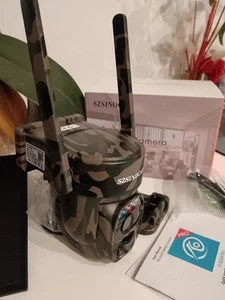 3G/4G LTE Caméra Surveillance Solaire avec Carte Sim, Détection de Mouvement - Imagen 1 de 4