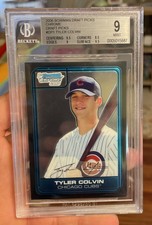 2006 Bowman Chrome Draft Picks & Prospects Tyler Colvin  Chicago Cubs Beckett 9