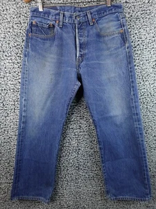 Jeans Levi's 501 XX Para Hombre Botón Mosca Denim Azul Hechos en Sudáfrica Talla 34x30 - Imagen 1 de 18