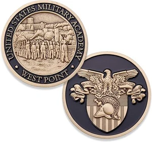West Point Military Academy Challenge Coin - Picture 1 of 7