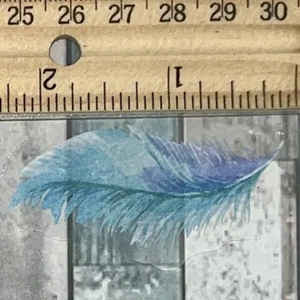 Feather Translucent Waterproof Sticker Decal - Picture 1 of 87