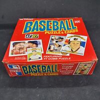 1983 Donruss Cello Pack Baseball Trading Card EMPTY Box Display Only