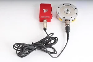Futek USB520 Amplified & Encoder Input USB Solution W/ LCF450 Pancake Load Cell - Picture 1 of 11