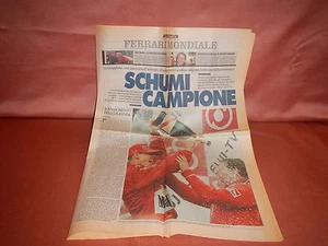 LA PRINT FERRARI WORLD SCHUMI CHAMPION SUZUKA SCHUMACHER 2000 - Picture 1 of 1