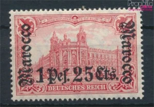 sellos alemán. Correos Marruecos 1906 Mi 43 con charnela 1906 Germani (10584812 - Imagen 1 de 1