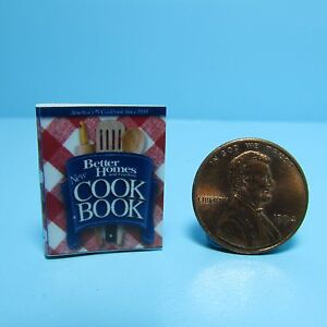 Dollhouse Miniature Detailed Replica of Better Homes and Garden Cook Book B158