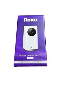 Roku Smart Home Indoor Camera 360° SE Wired Security Surveillance Camera NEW!