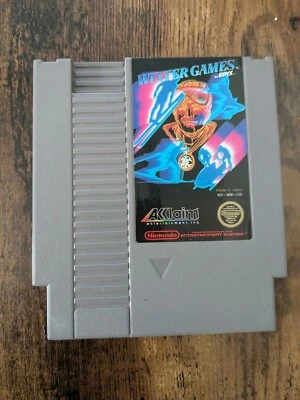 Winter Games (Nintendo Entertainment System, NES, 1987) Cartridge Only - Image 1 of 2