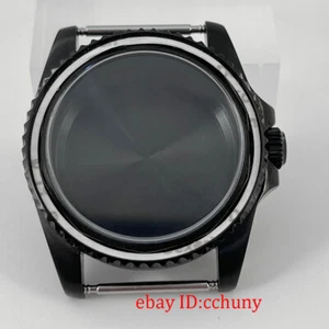 Caja de reloj negra 36 mm compatible con movimiento NH35 NH36 ETA 2824 PT5000 Miyota 8215 - Imagen 1 de 22