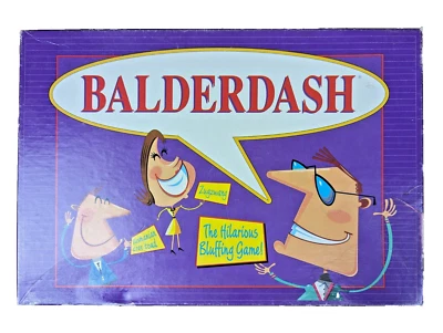 Balderdash The Hilarious Bluffing Game - Vintage 1995 Gameworks - EUC - READ - Image 1 of 4