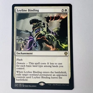 Magic The Gathering Mtg Leyline Binding Dominaria United Excellent Rare - Picture 1 of 1