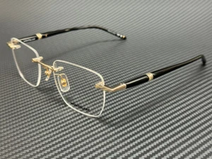 MONT BLANC MB0346O 001 Gold Black Men's 53 mm Extra Large Eyeglasses - Picture 1 of 5