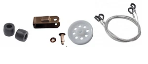 GARADOR GARAGE DOOR CABLES WIRES ROLLER WHEELS PULLEY WHEEL WESTLAND SPINDLES - Picture 1 of 27