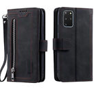 Leather Zipper Wallet Case Magnetic Flip Card For Samsung Galaxy S20 And Lite Fe 5G
