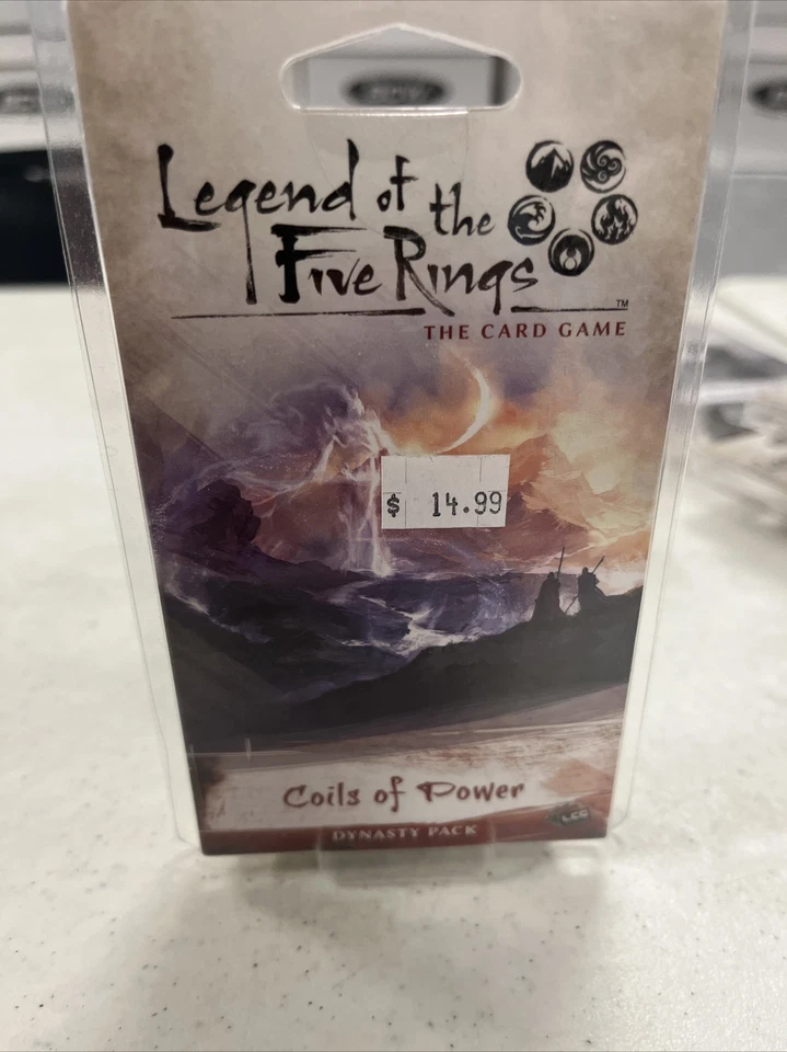 Nuevo paquete Legend of the Five Rings LCG: Coils of Power Dynasty Foto 1 de 1