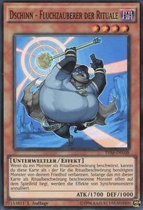 YuGiOh Dschinn - Fluchzauberer der Rituale THSF-DE038 Super Rare NM 1st - Bild 1 von 2