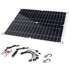 50W Solar Panel Kit 12V 20/40/60/100A Battery Charger Controller Caravan Boat q