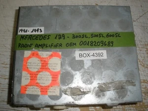 91-92-93 AMPLIFICADOR RADIO MERCEDES 129 300/500/600 SL OEM 0018209689 (CAJA-4392)) - Imagen 1 de 3