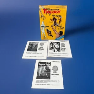 Paul Norman's Adventure Trilogy Commodore 64/128 - BOX & MANUALS ONLY - Picture 1 of 17