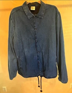 H&M denim windbreaker size large - Picture 1 of 7