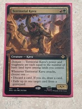 DDcards🇨🇦 Mtg Magic Modern Horizons II MH2 Borderless Territorial Kavu