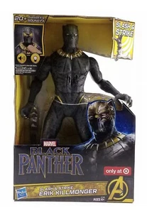Marvel Black Panther Slash & Strike Erik Killmonger Target Exclusive 13" Talking - Picture 1 of 1