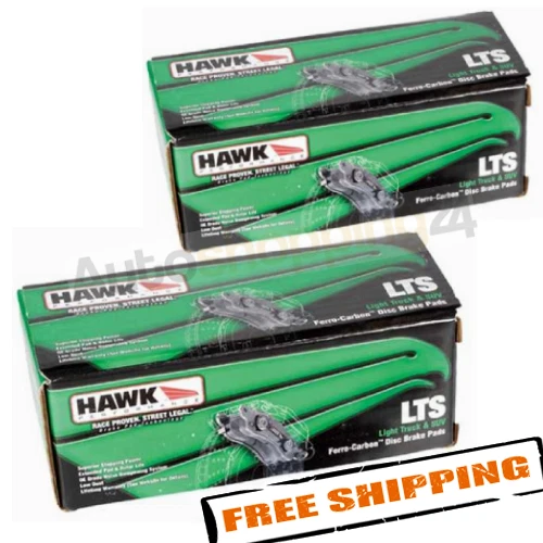 Pastillas de freno delanteras y traseras Hawk LTS para camioneta y SUV para Lexus GX470 / GX460 2003-2014 Foto 1 de 3