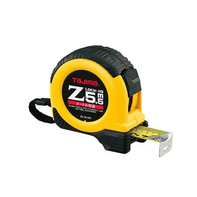 Tajima Convex Z Lock 5.5m Tape width 19mm Tape Measure ZL19-55CB - Image 1 of 4