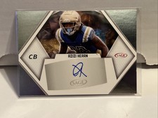 Azizi Hearn 2023 SAGE Football Autograph Silver #A-AH Las Vegas Raiders