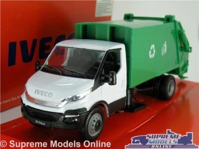 CAMIÓN MODELO DIARIO IVECO CARRO DE BASURA CARRO DE POLVO CARRO DE POLVO TALLA 1:36 CARRO DE POLVO DE RAYOS CAMIÓN T Foto 1 de 4