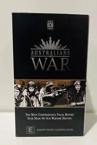 Australians at War Box Set VHS Video (2001)- ABC Video Vintage Set, Free Post. - Picture 1 of 16